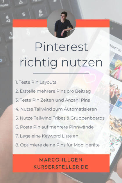 Pinterest richtig nutzen - Pinterest Marketing Strategien für Unternehmer und Männer