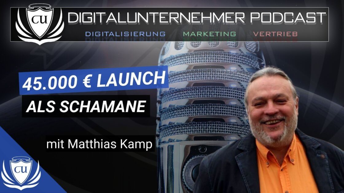 Podcast Cover Matthias Kamp Erfolgsgeschichte Schamane